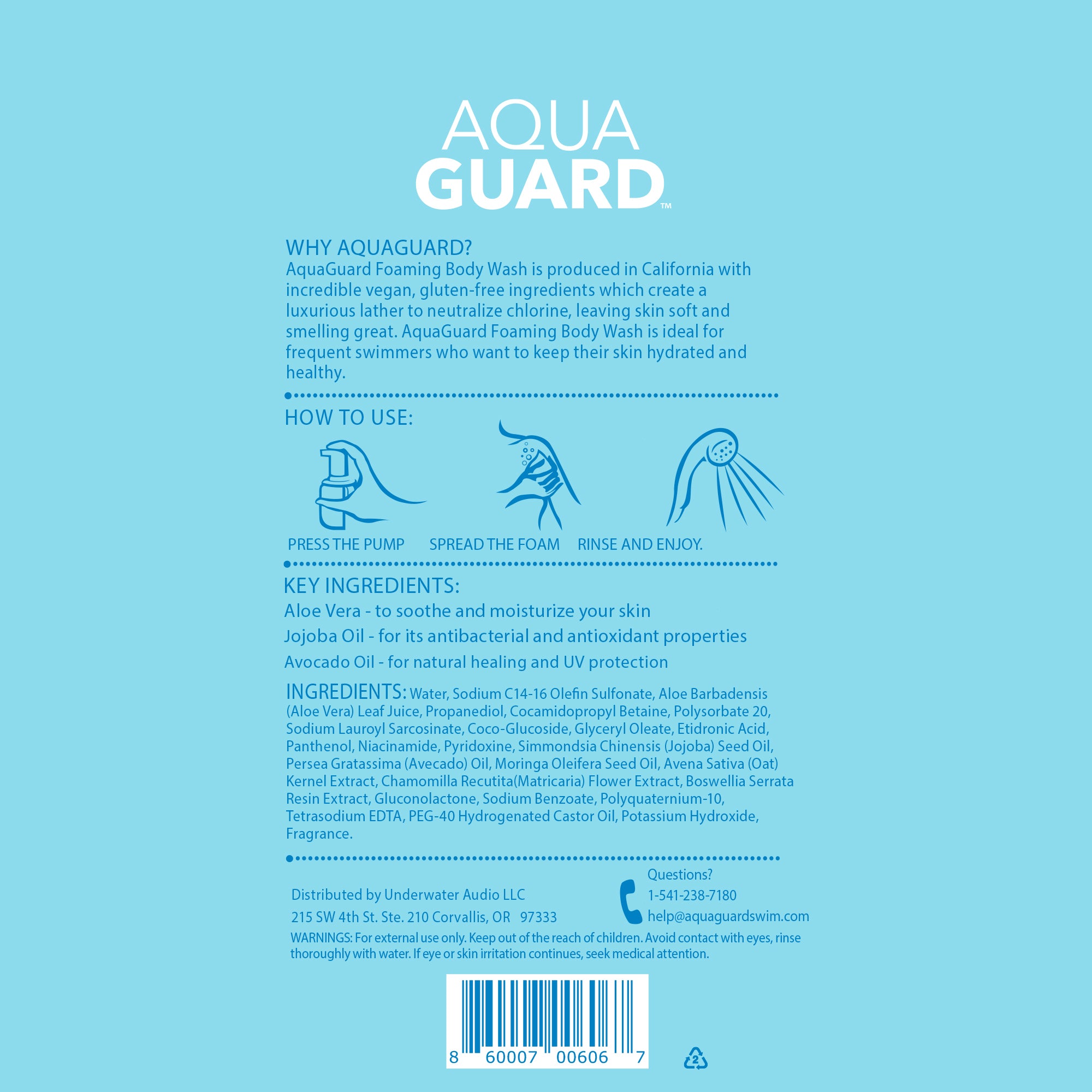 After-Swim Foaming Body Wash - Single