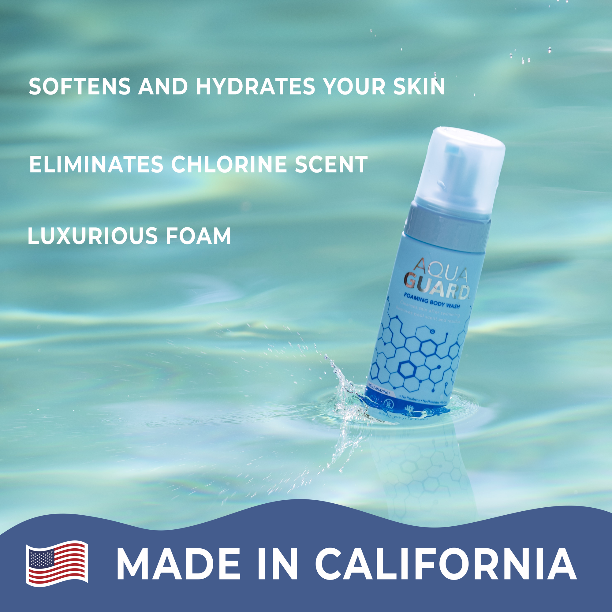 After-Swim Foaming Body Wash