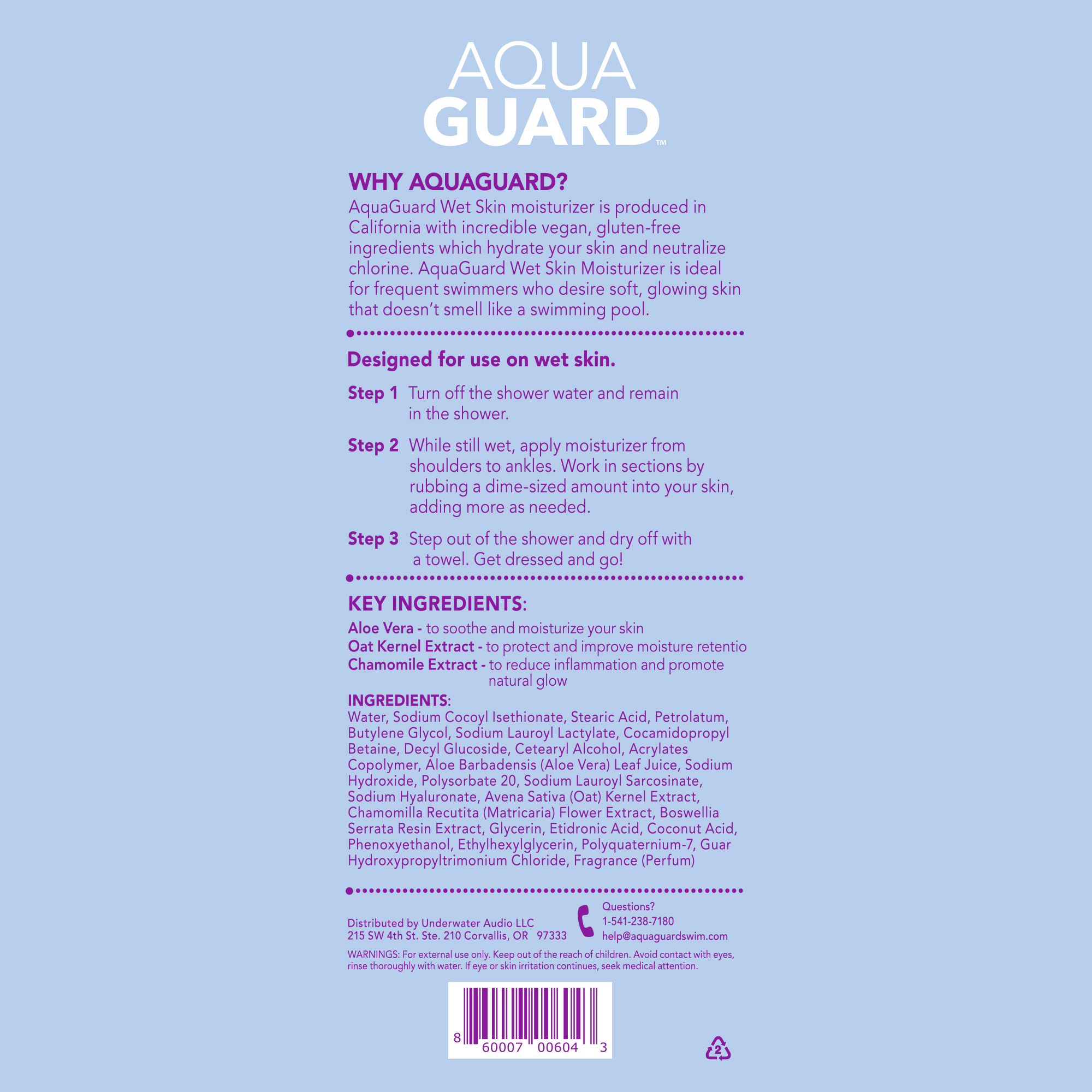 Wet Skin Moisturizer