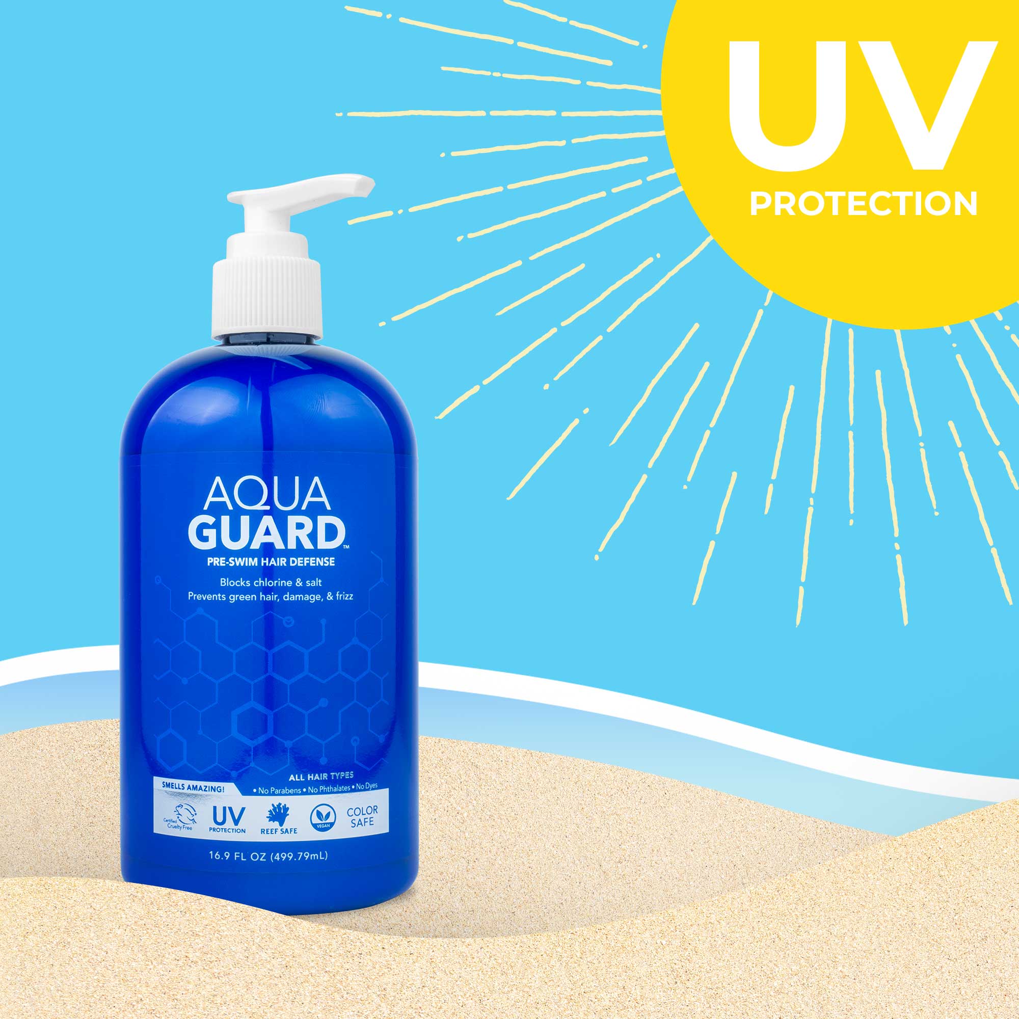 Pre-Swim Hair Defense + UV